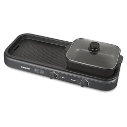 Cornell 2-in-1 Steamboat BBQ Non-Stick Grill Hotpot Set CCGEL98DT